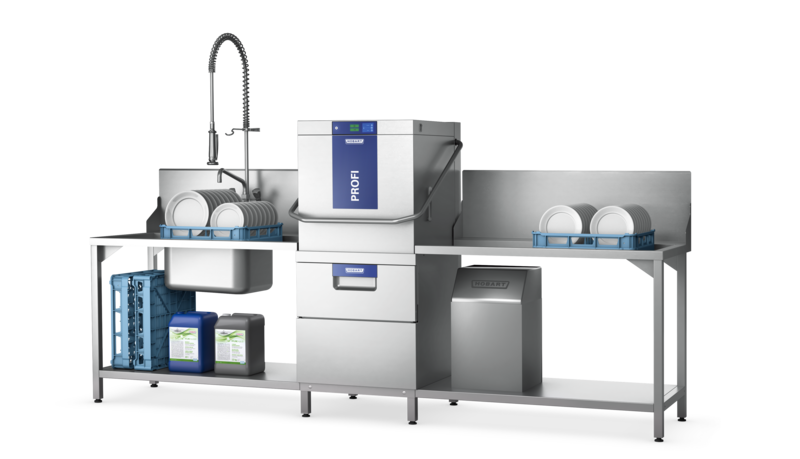 Hobart TLW Haubenspuelmaschine Ansicht 1