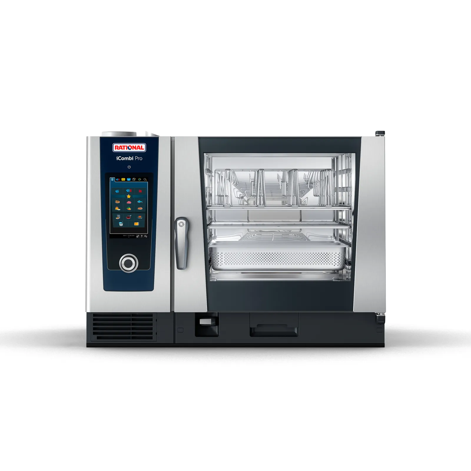 Backofen, Kombimodell, Edelstahl, Digitales Display, Gebrauchsanzeige