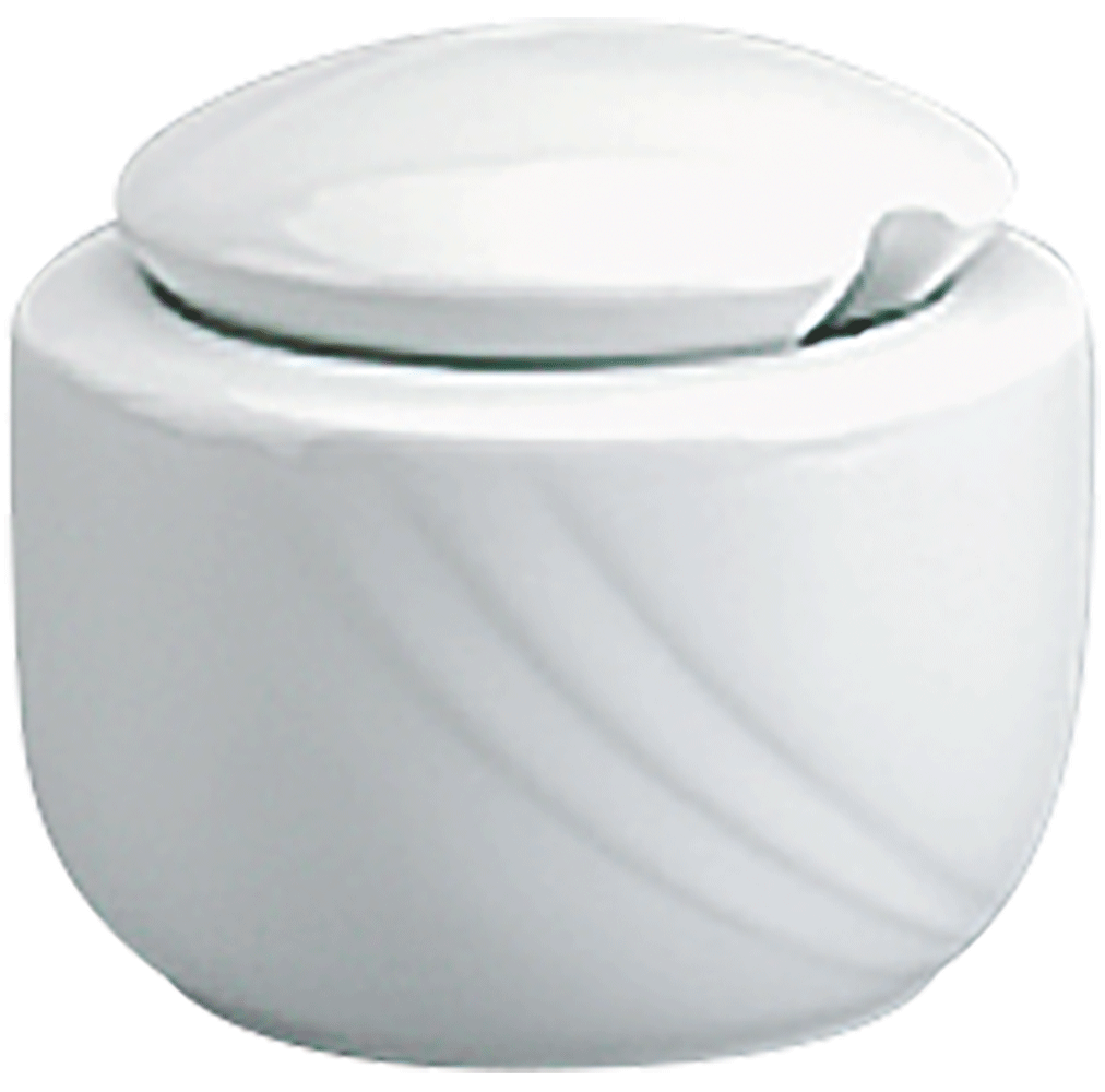 Schoenwald 9184920 Zuckerdose, Porzellan, Töpferei, Schüssel, Suppenschüssel, Glas