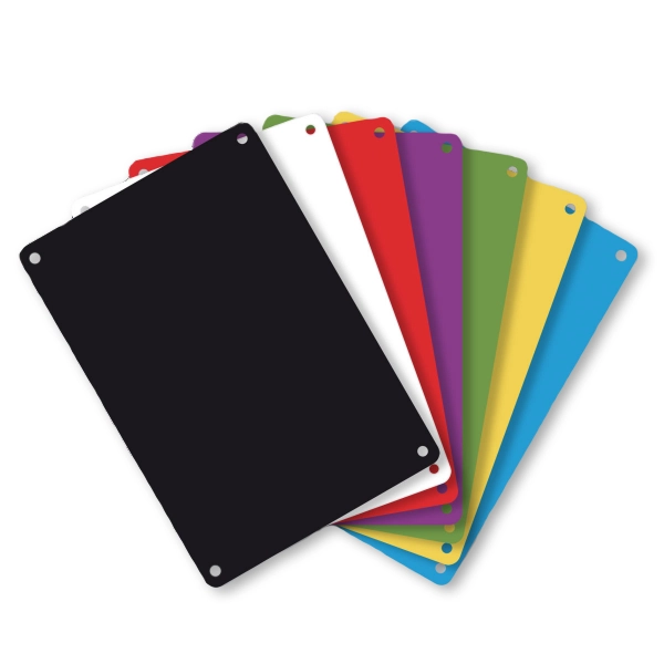 Profboard Auflagen Set schwarz weiß rot lila grün gelb blau  Groesse 32,5x53 cm GN 1/1