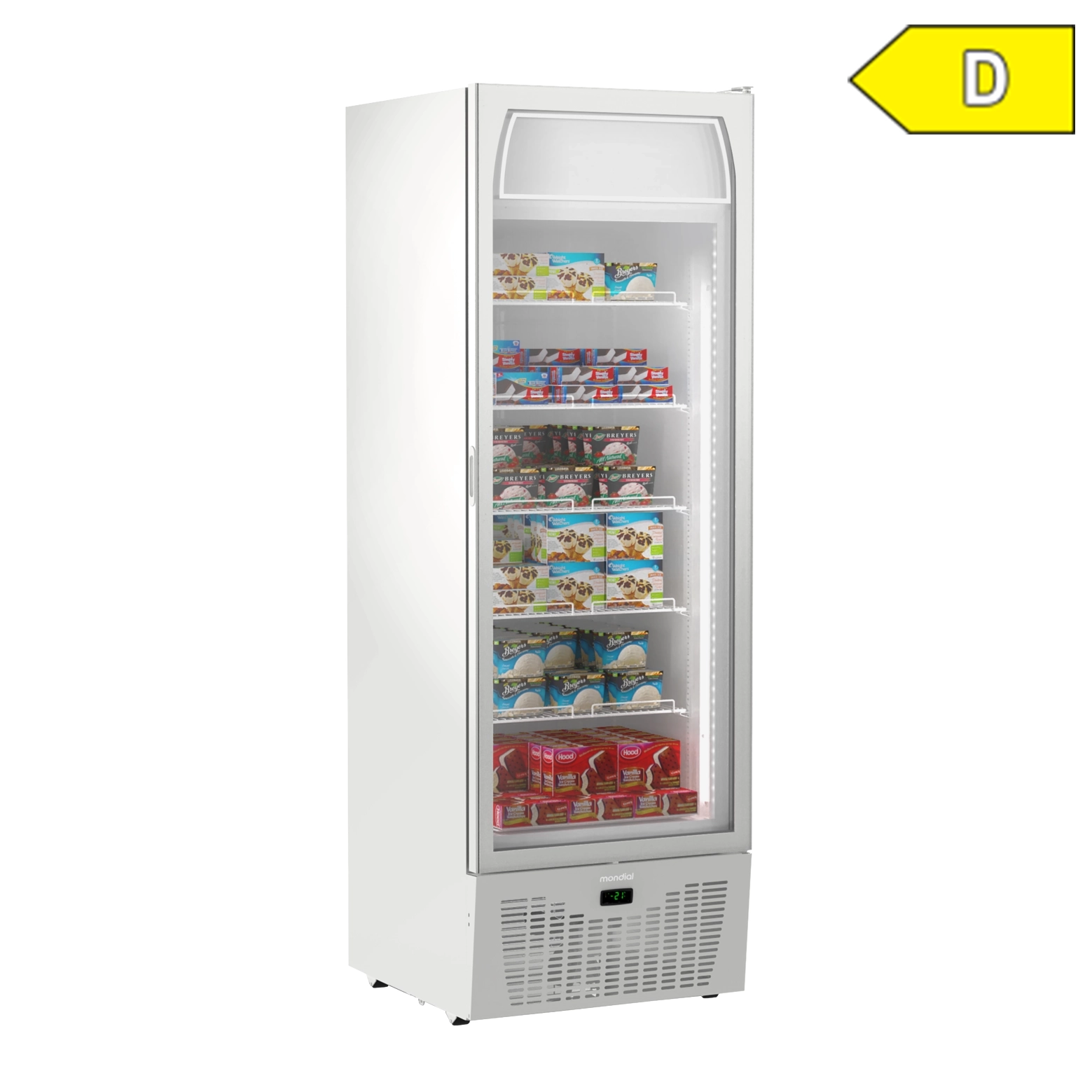  KBS 465607 Glastuertiefkuehlschrank kbs-tk-402-gdu Label  