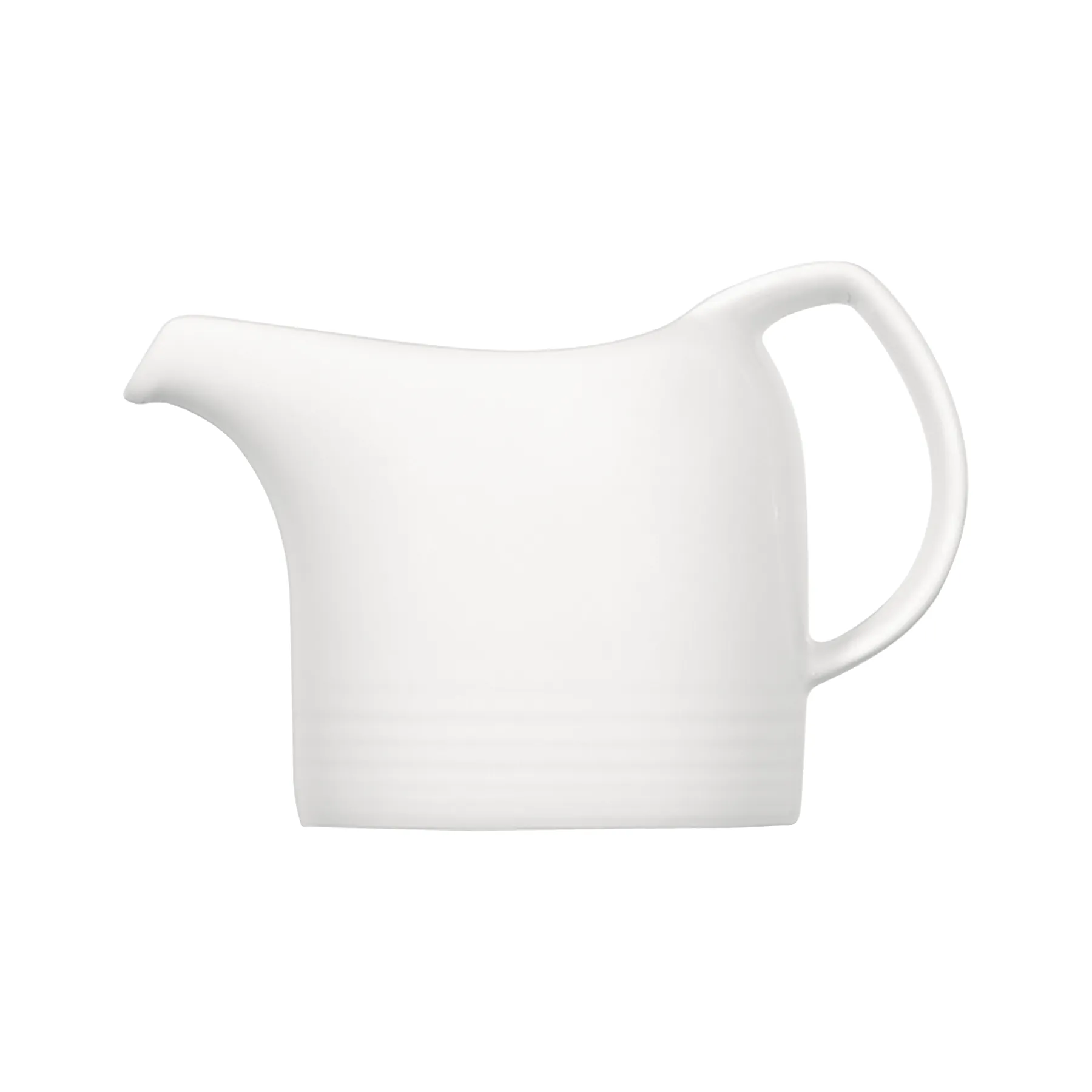 Porzellankanne, Schaumkanne, weiße Kanne, Kaffeekanne, Gefäß