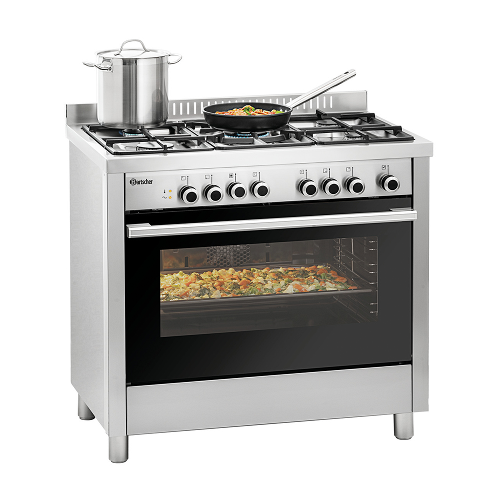 Bartscher 1519821 Gasherd Ansicht 1  