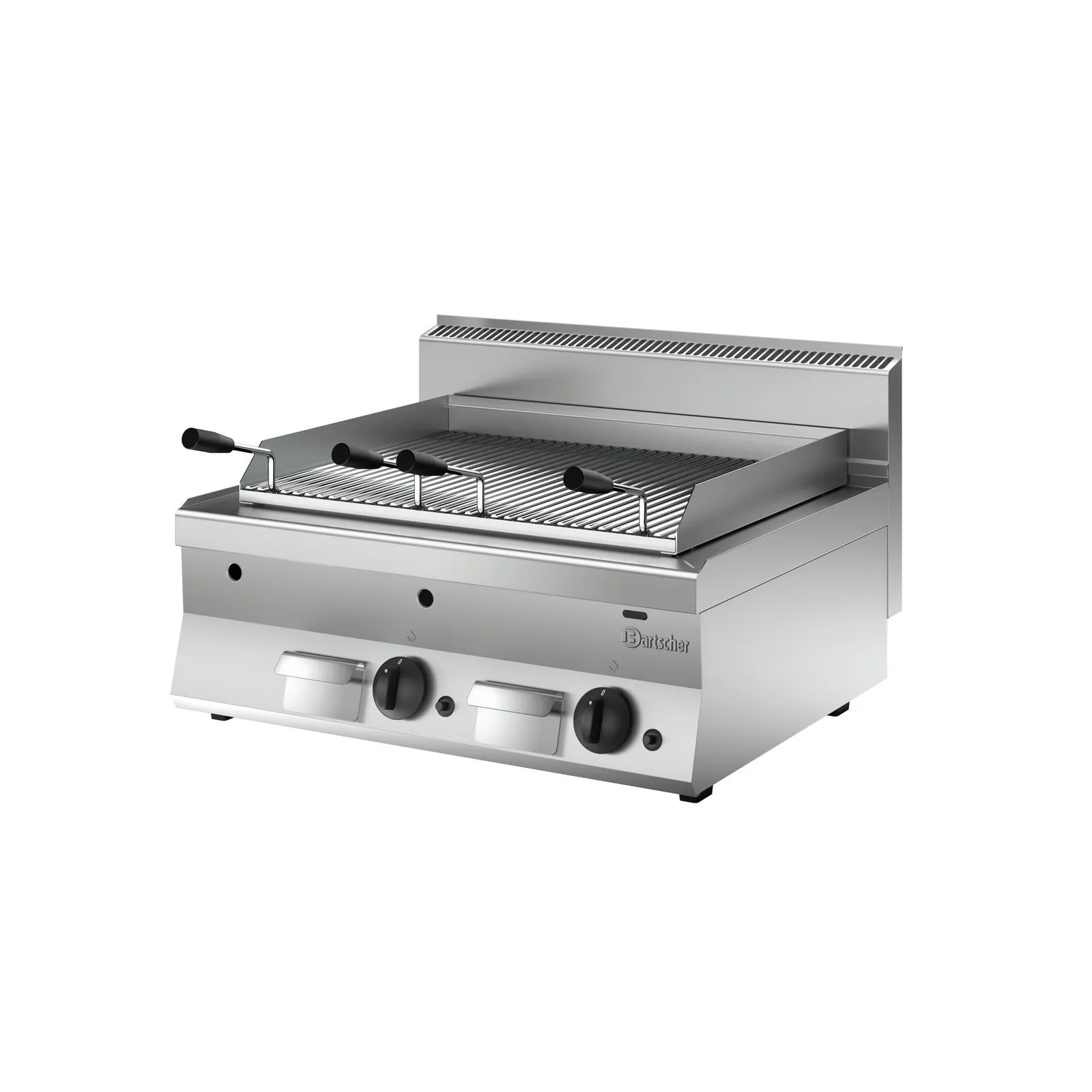 Bartscher 1151593 Lavasteingrill Gas 650 B800