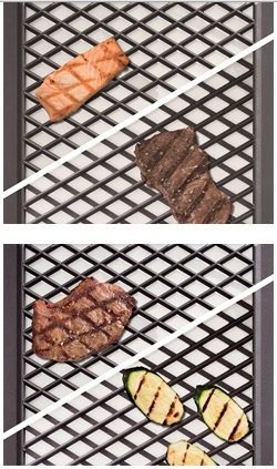 Rational 60.73.314 Kreuz- und Streifen-Grillrost II