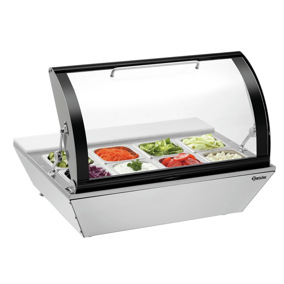 Bartscher 700251 Kuehlauslagevitrine Ansicht 1