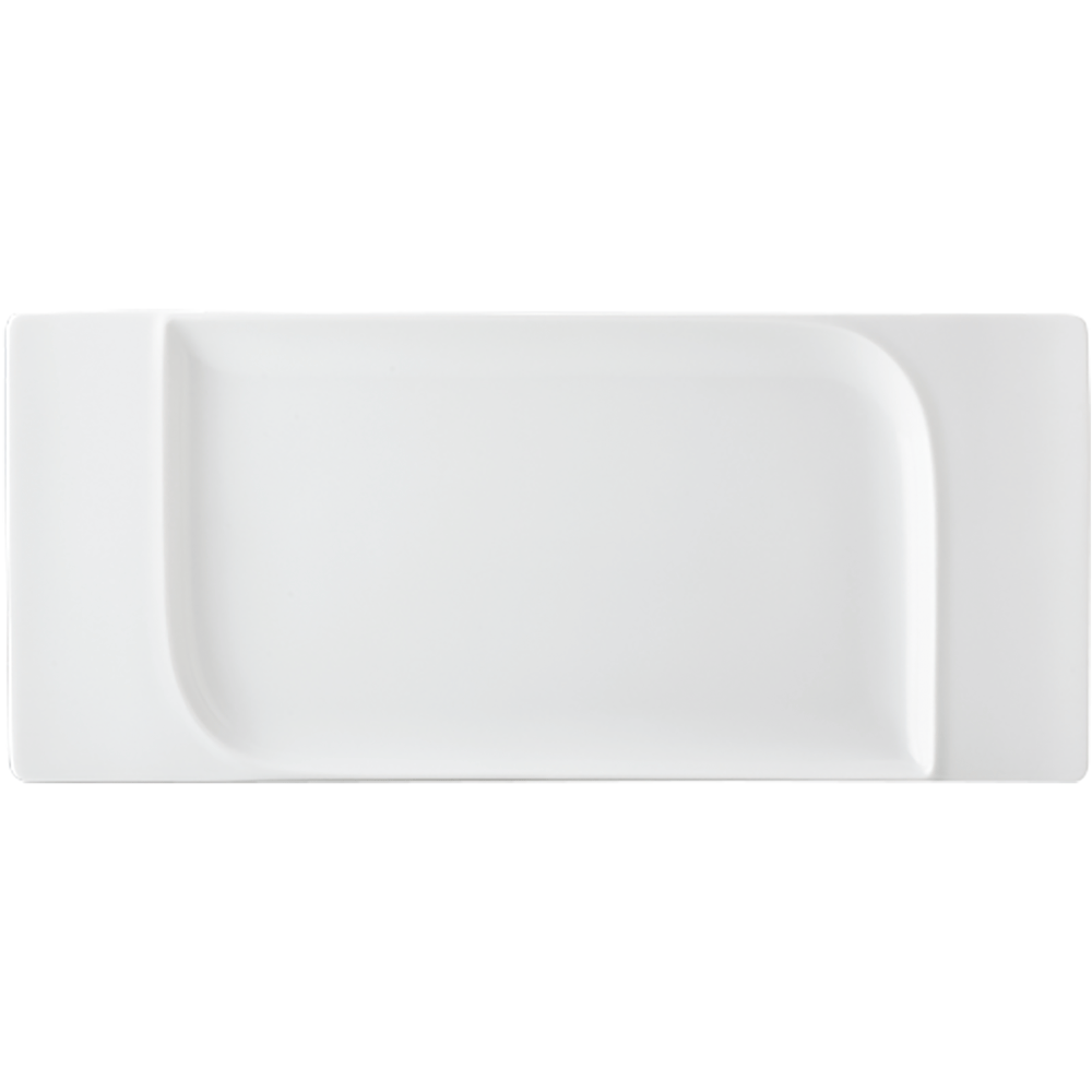 Schoenwald 9132120 Platte rechteckig Fahne, Porzellan, Töpferei, Gericht, Mahlzeit, Teller