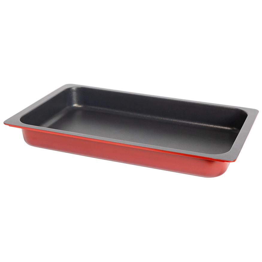 Contacto AluChef Bräter Aluminium Induktion Rot GN Größe 1/1 6985539