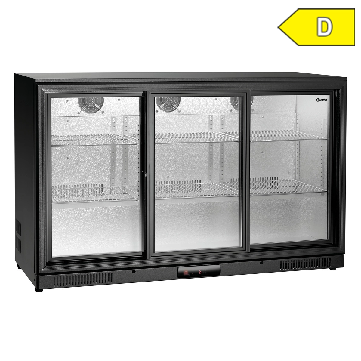 Bartscher 700123 Barkuehlschrank Label  