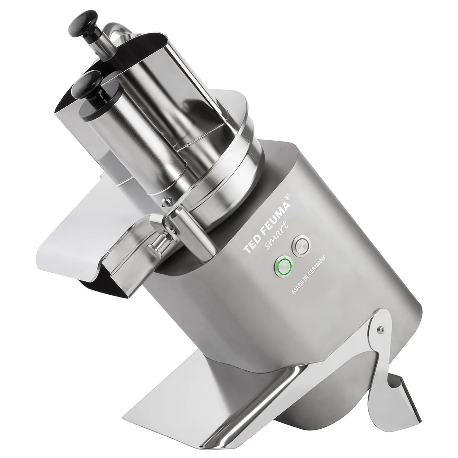 Feuma 400050 TED-Smart Gemueseschneider, Grinder, Kaffeemühle, Edelstahl, Elektrisch, Küchenzubehör