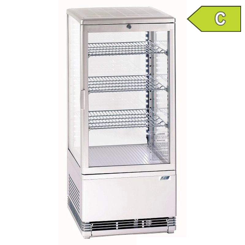  KBS 9160782 Aufsatzkuehlvitrine rt78 Label  