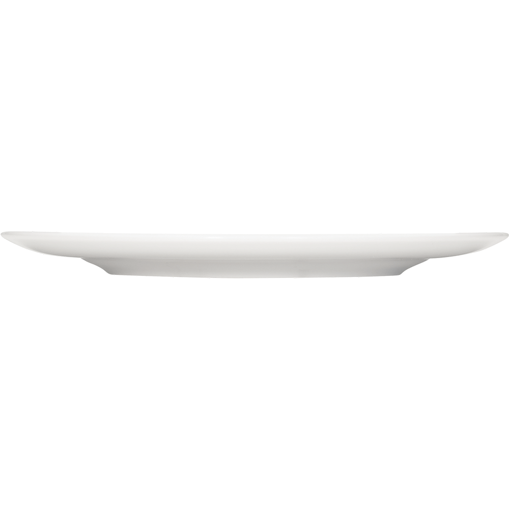 Bauscher 6920616 Teller flach schmale Fahne seitlich, Gericht, Mahlzeit, Teller, Regal, Porzellan