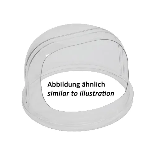 Neumaerker Haube 01-51552 , Schutzbrille, Schutzbrille Glas, Halbrundes Visier, Visier, Transparentes Visier