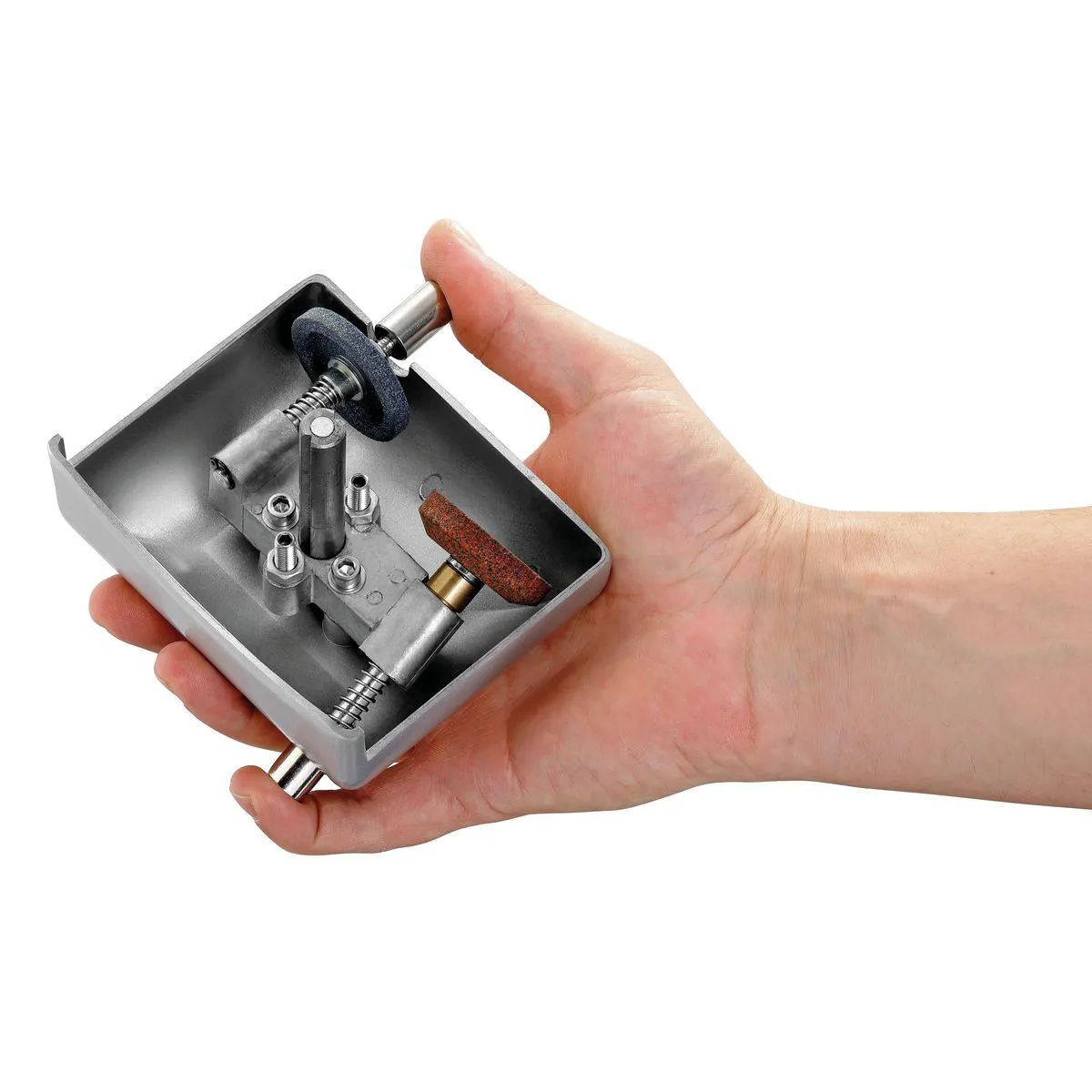 Bartscher 174196 Aufschnittmaschine Messerschleifer Detailansicht