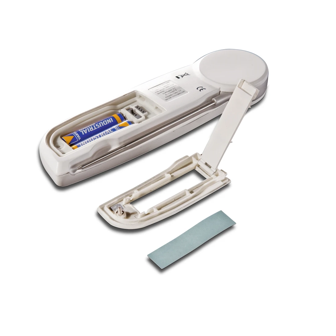 Testo 05630104 104 Einstechtermometer Batteriefach geoeffnet