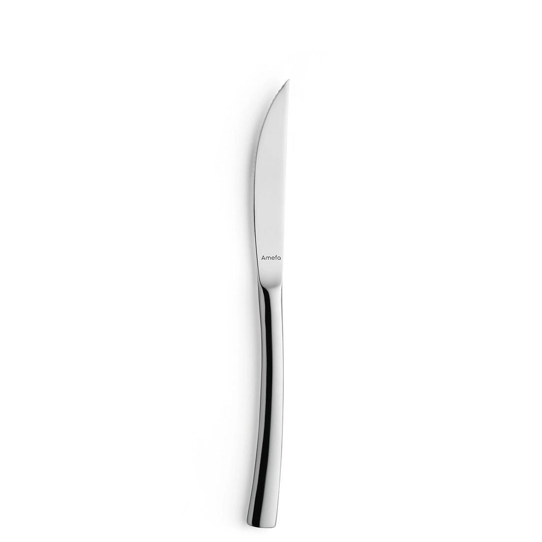 Amefa 906500B000315 Aurora Steakmesser VH, Küchenmesser, Stahl, einseitig geschliffen, Spitzmesser, Amefa