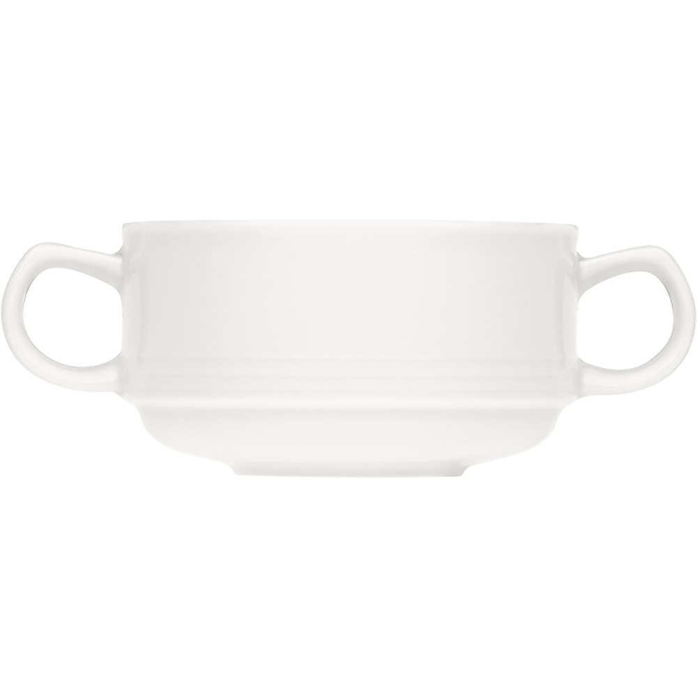 Bauscher 6802727 Suppenobertasse stapelbar, Pokal, Schüssel, Suppenschüssel, Porzellan, Töpferei