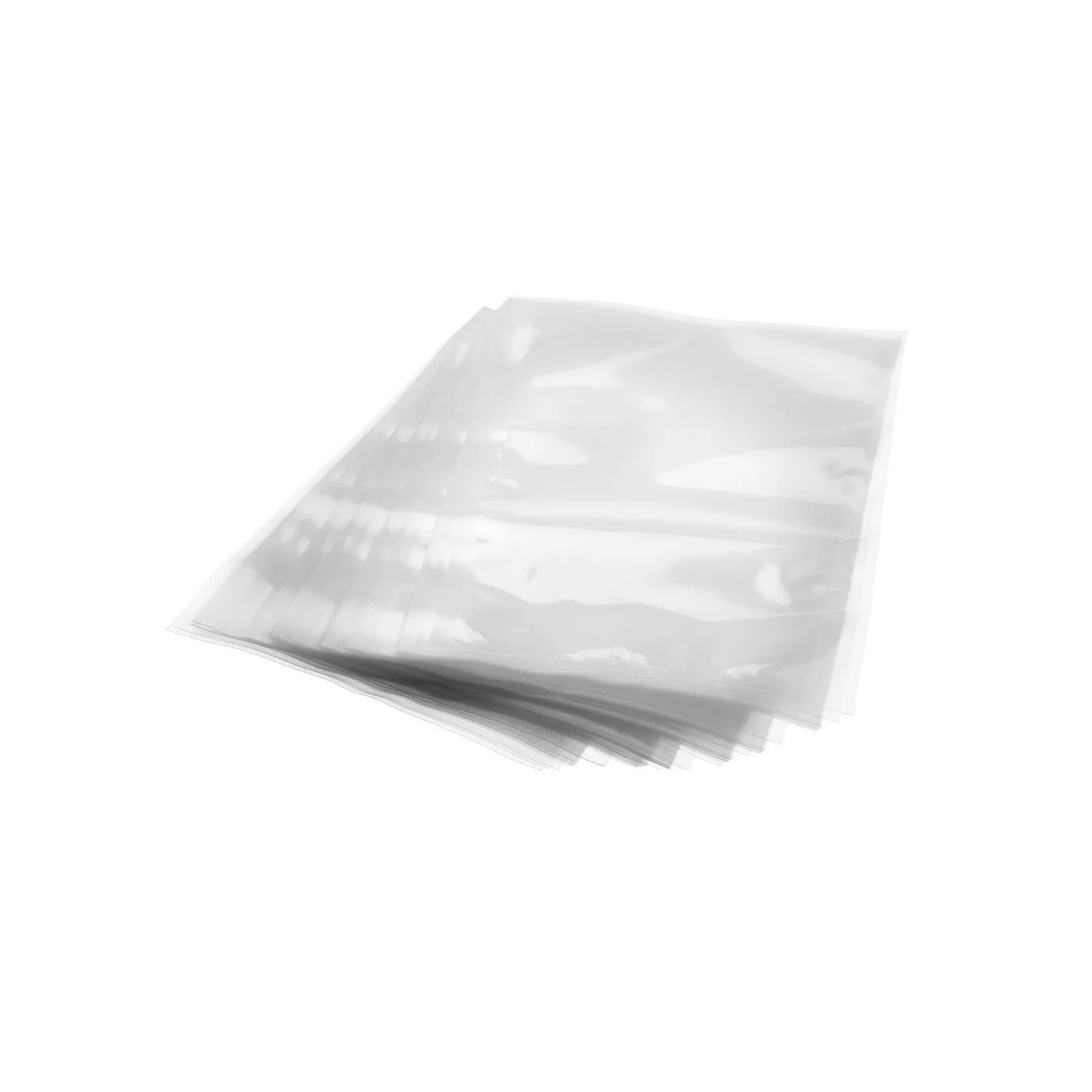 Bartscher 300311 Vakuumier-Beutel K1,2L Ansicht Komplett, mehrere Beutel, Beutel, Plastik, Transparenter Beutel, Kunststoffbeutel, Lagerhülle