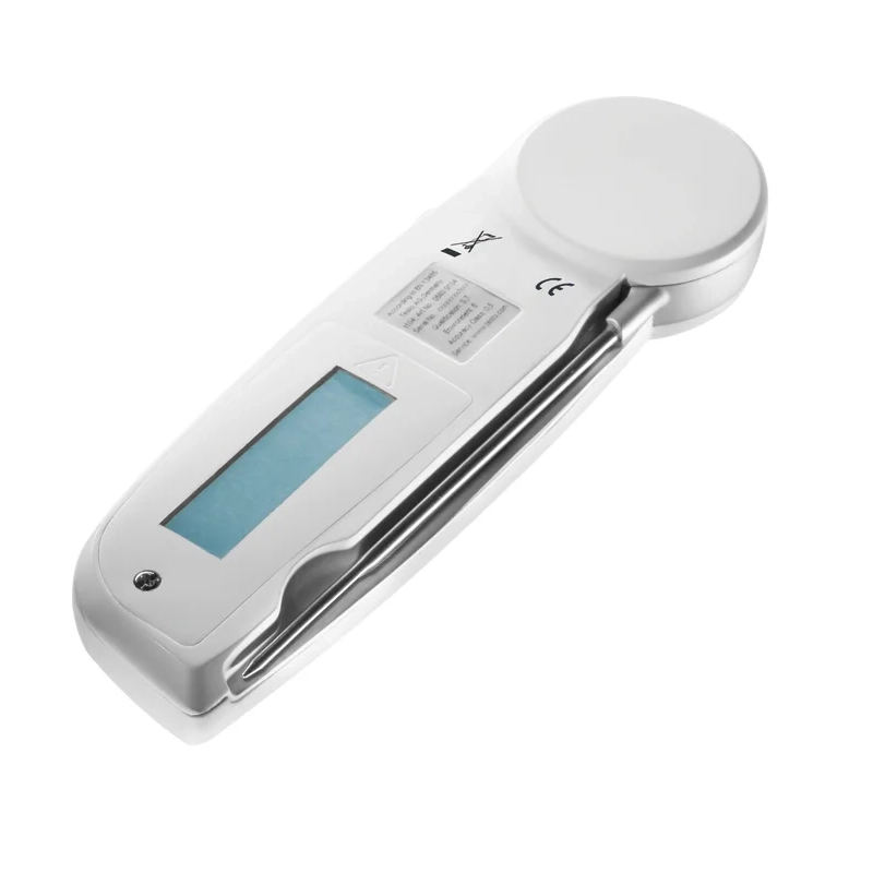 Testo 05630104 104 Einstechtermometer Ansicht zusammengeklappt von hinten