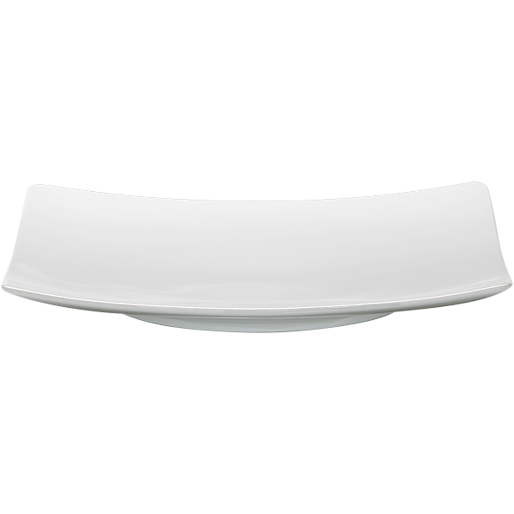 Schoenwald 9131520 Teller flach coup-eckig-seitlich, Gericht, Mahlzeit, Teller, Porzellan, Töpferei