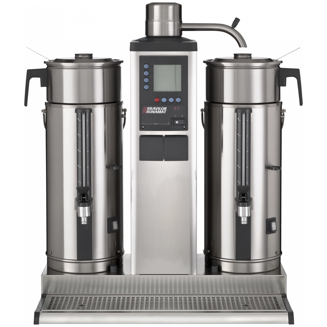 Bonamat Bravilor B5 Rundfiltergeraet 2 Behälter Frontansicht