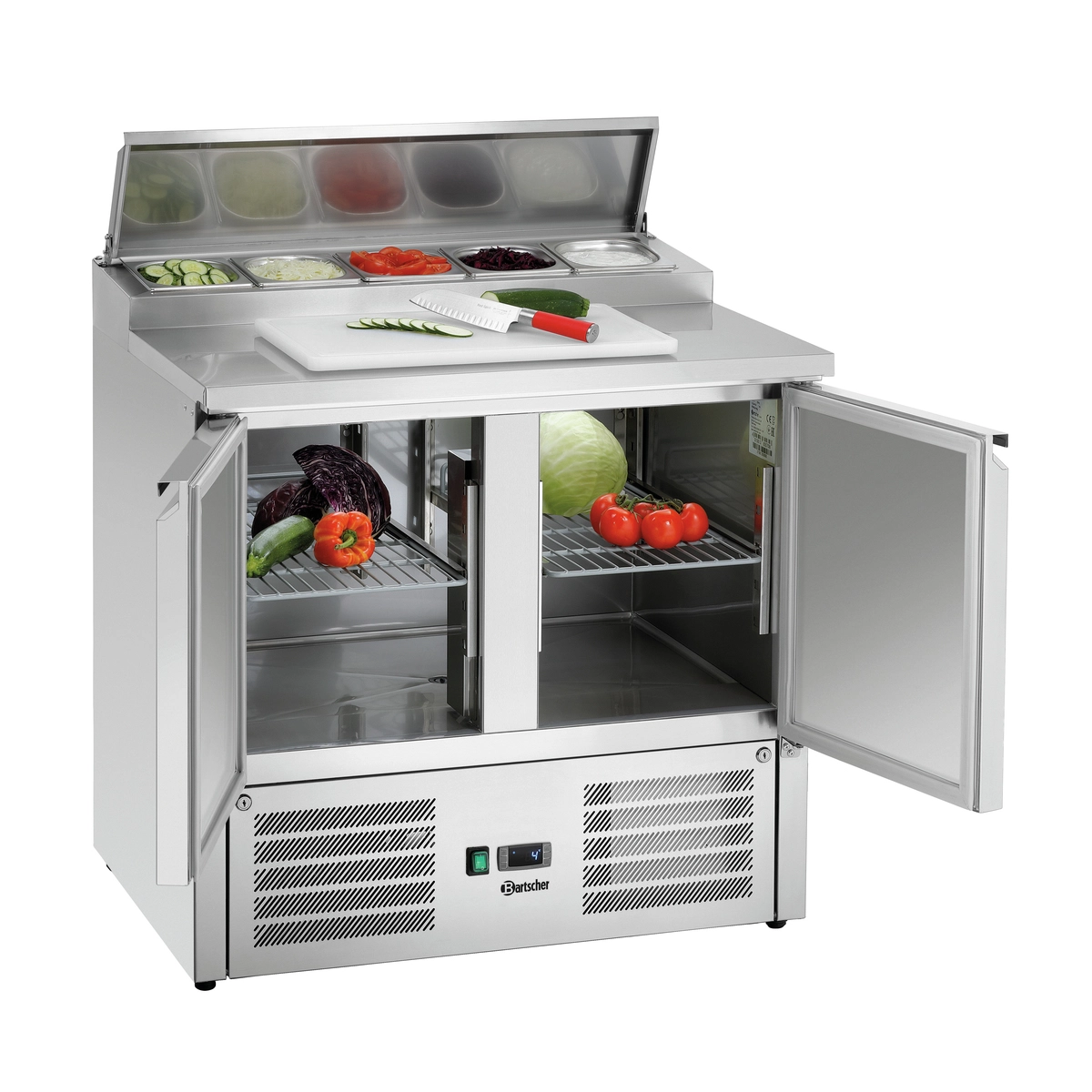 Bartscher 200359 Vorbereitungskuehltisch 3  