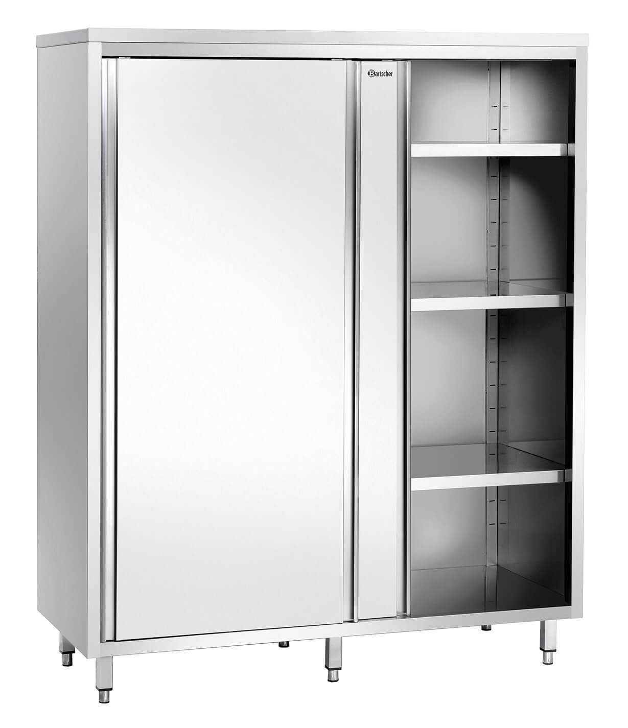 Bartscher 398120 Hochschrank 600 B1200 2ST CNS