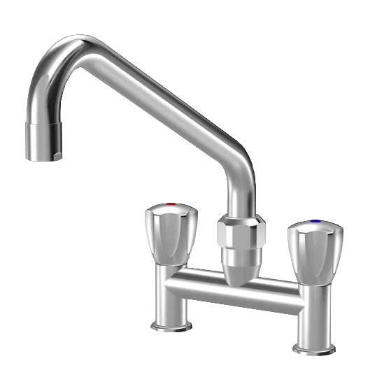  KWC K.24.42.E1.000C35 Gastro-Zweigriffmischer A300  