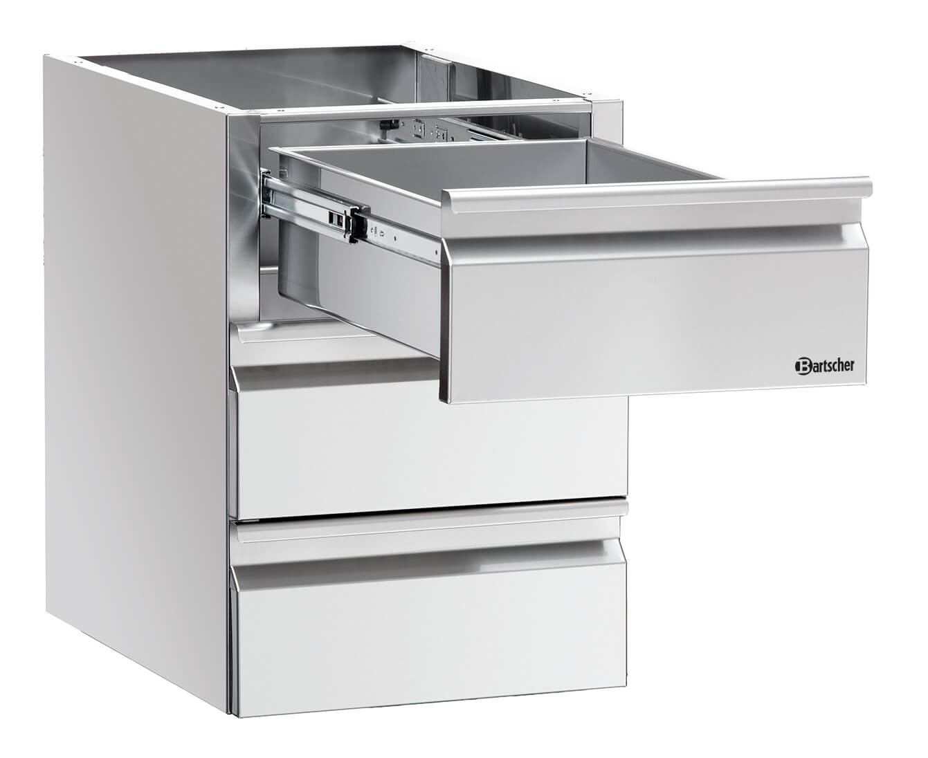 Bartscher 315306 Schubladenblock 3 x 1/1 GN