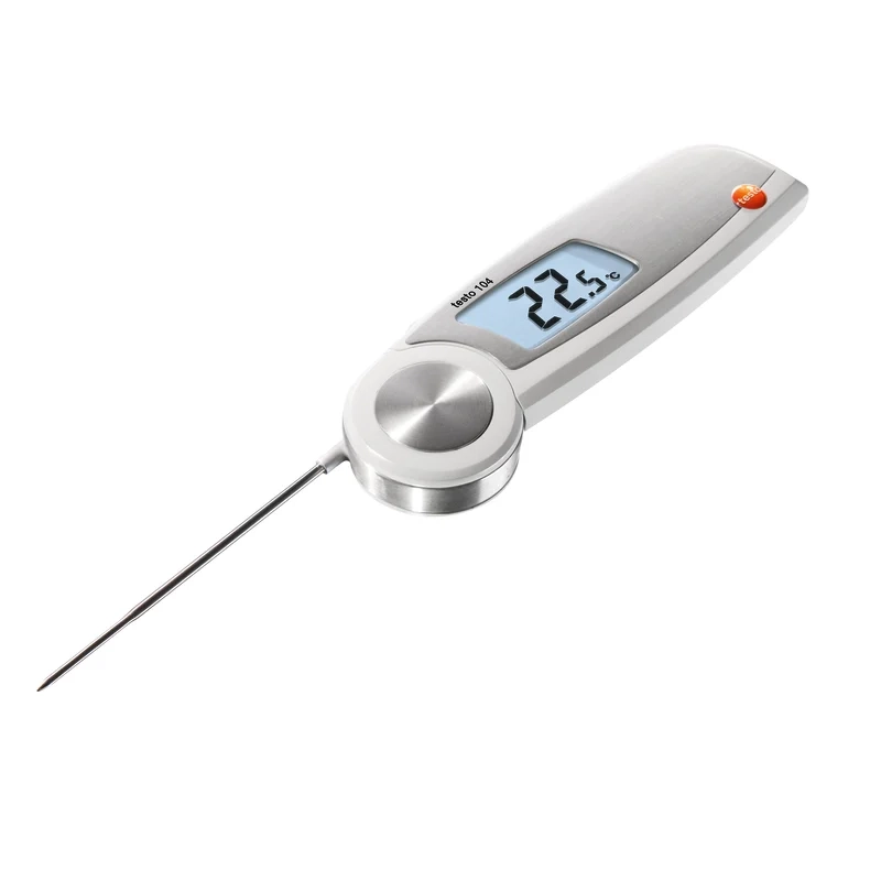 Testo 05630104 104 Einstechtermometer ganz ausgeklappt