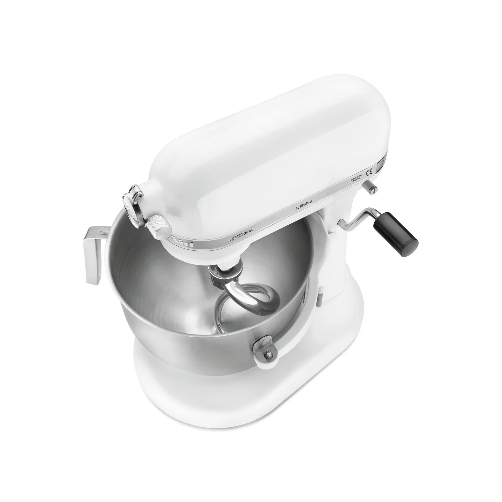 Bartscher A1500510 KitchenAid 5KSM7990XEWH weiß Ansicht Komplett Knethaken