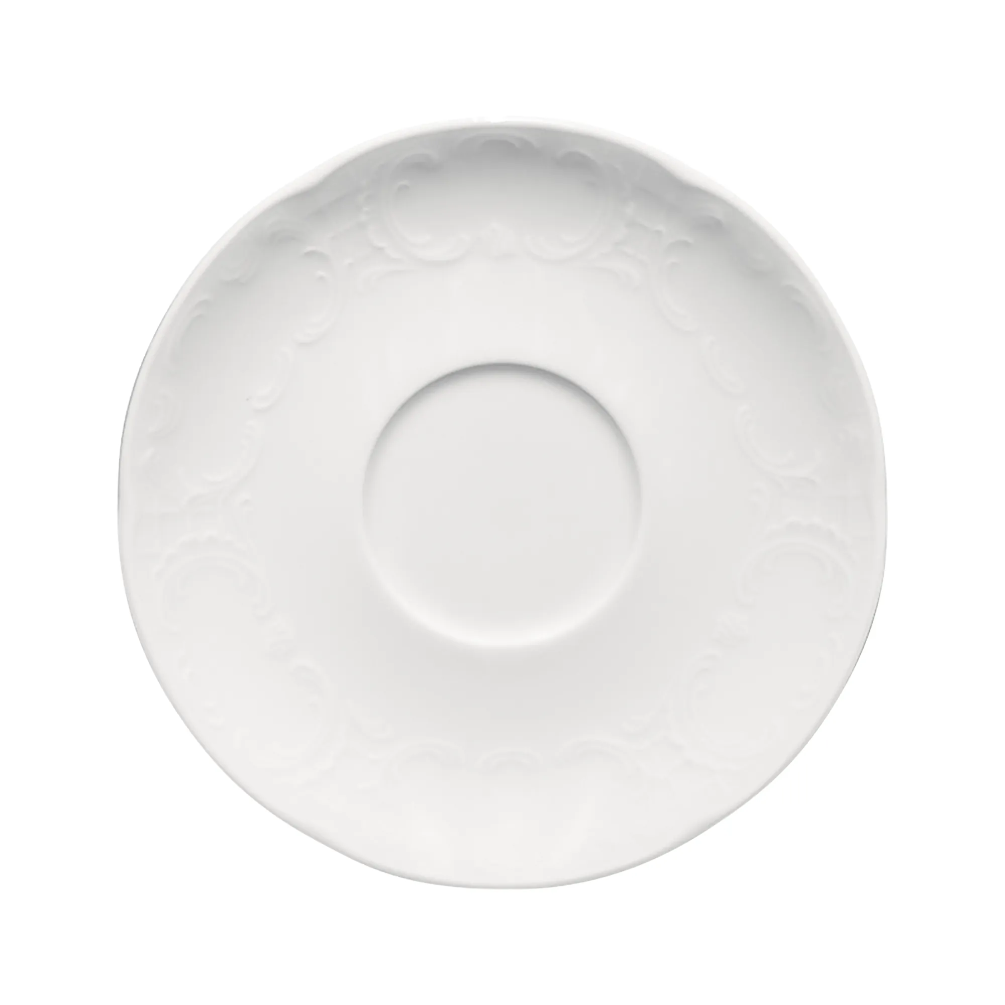 Bauscher Mozart Kombi-Untertasse Relief