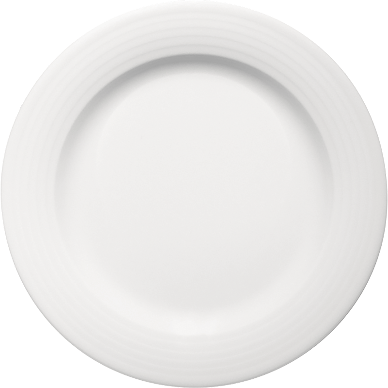 Bauscher 6800016 Teller flach Fahne, Porzellan, Töpferei, Mahlzeit, Teller, Servierplatte