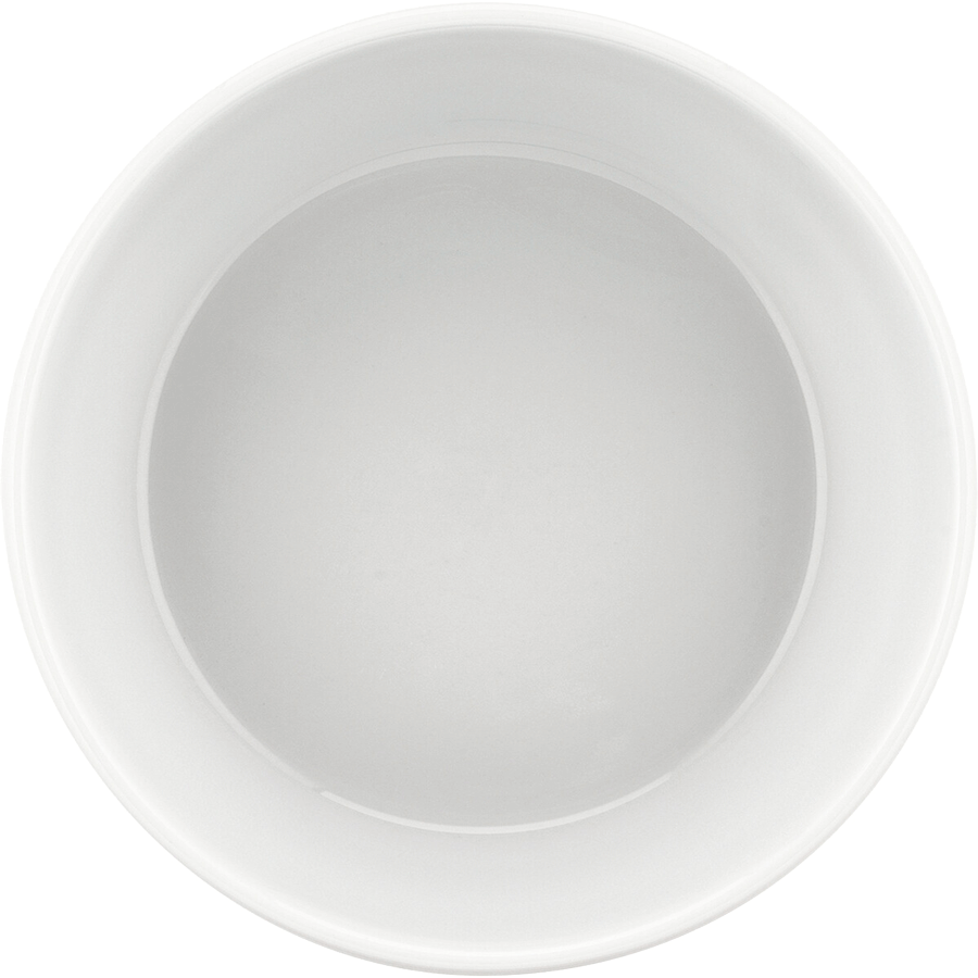 Bauscher 6788612 Backform rund Draufsicht, Porzellan, Töpferei, Suppenschüssel, Teller, Mahlzeit