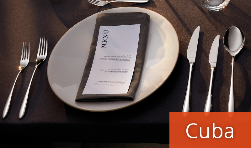 Impression Besteckserie Cuba
