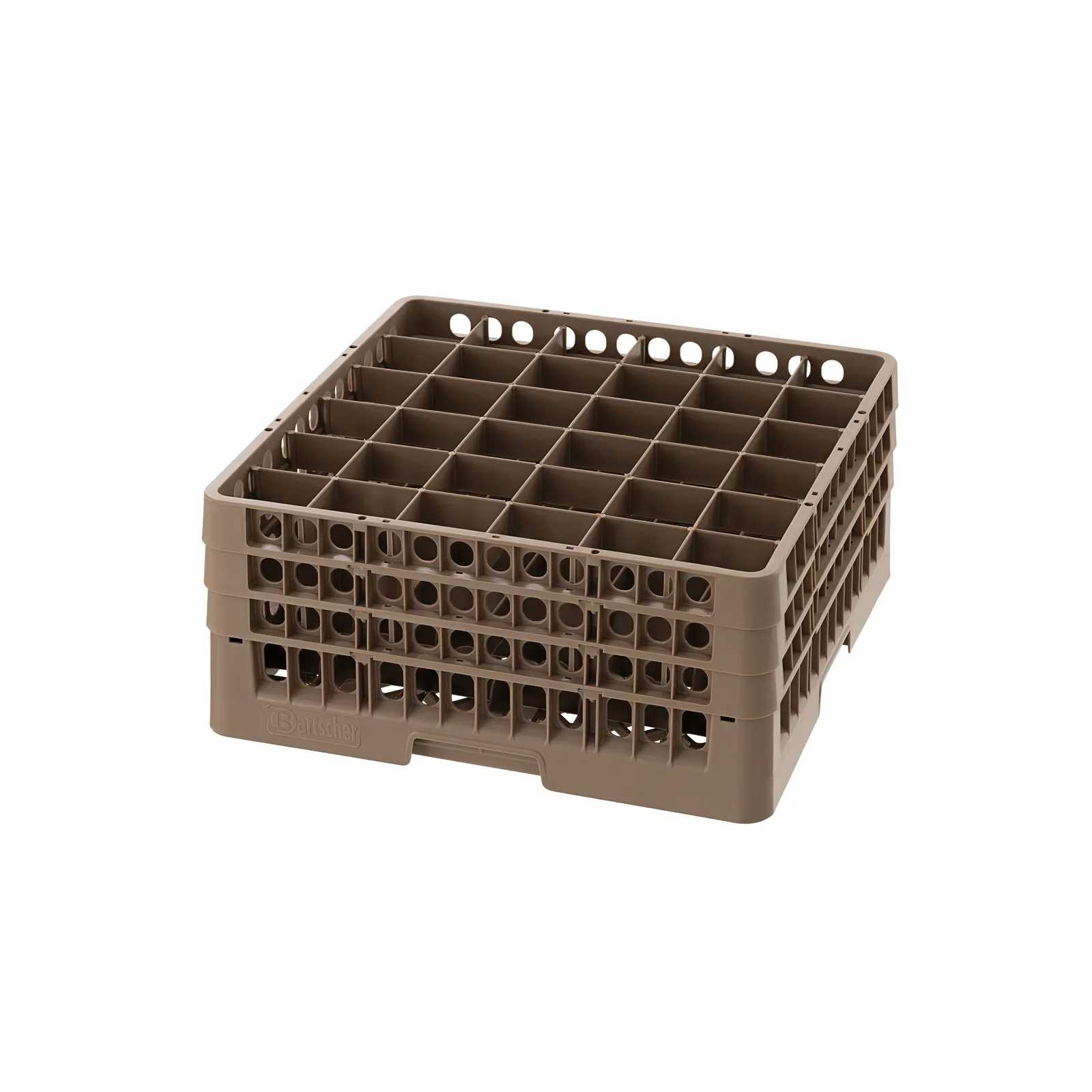 Bartscher 5340 Gläserkorb 36 Fächer, Spülkorb, Korb, Geschirrkorb, Hygienekorb, Auffangkorb
