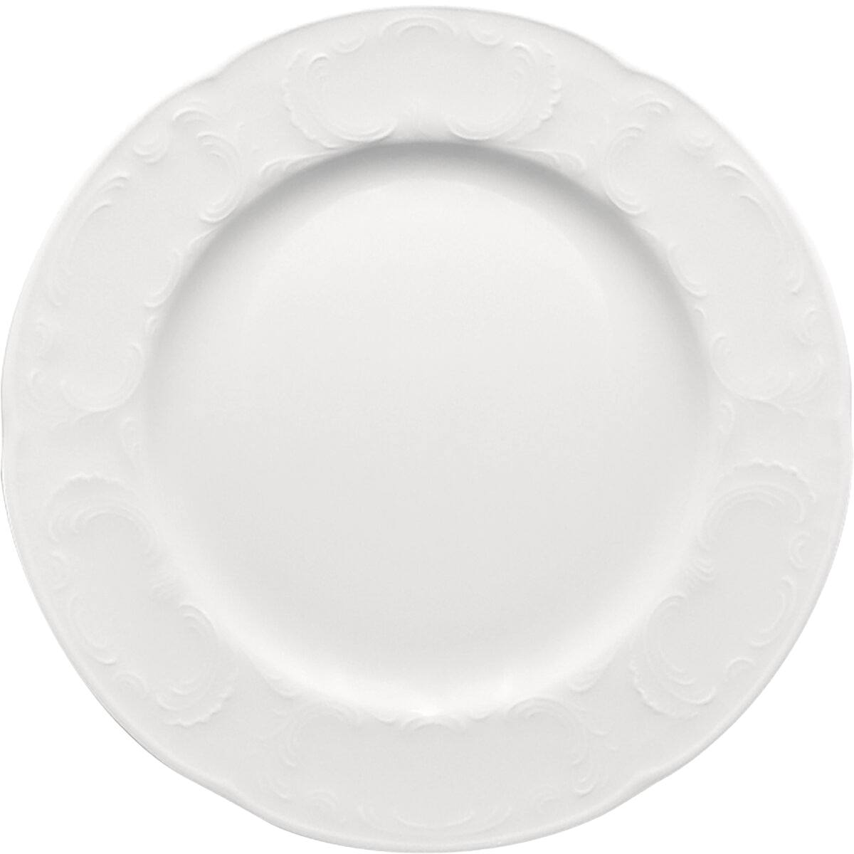 Bauscher-6571816-Teller-flach-Fahne, Porzellan, Töpferei, Teller, Essen, Mahlzeit